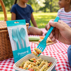 Caribbean Blue Cutlery Set - 7.5 in. - 24 Count