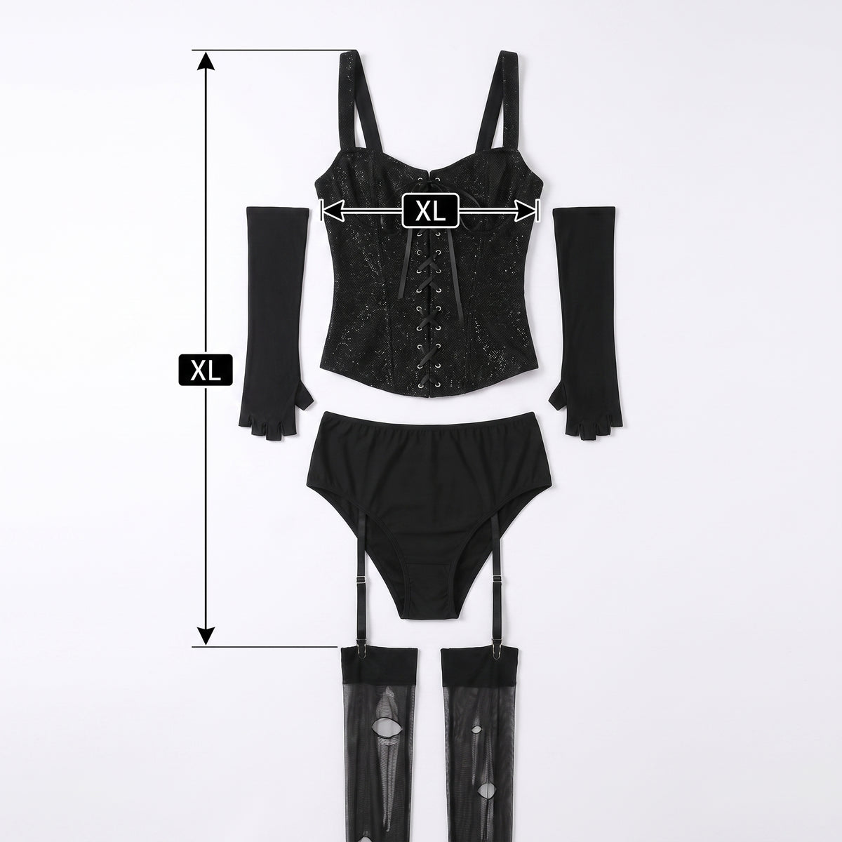 Rocky Horror Corset Costume - Adult XXL
