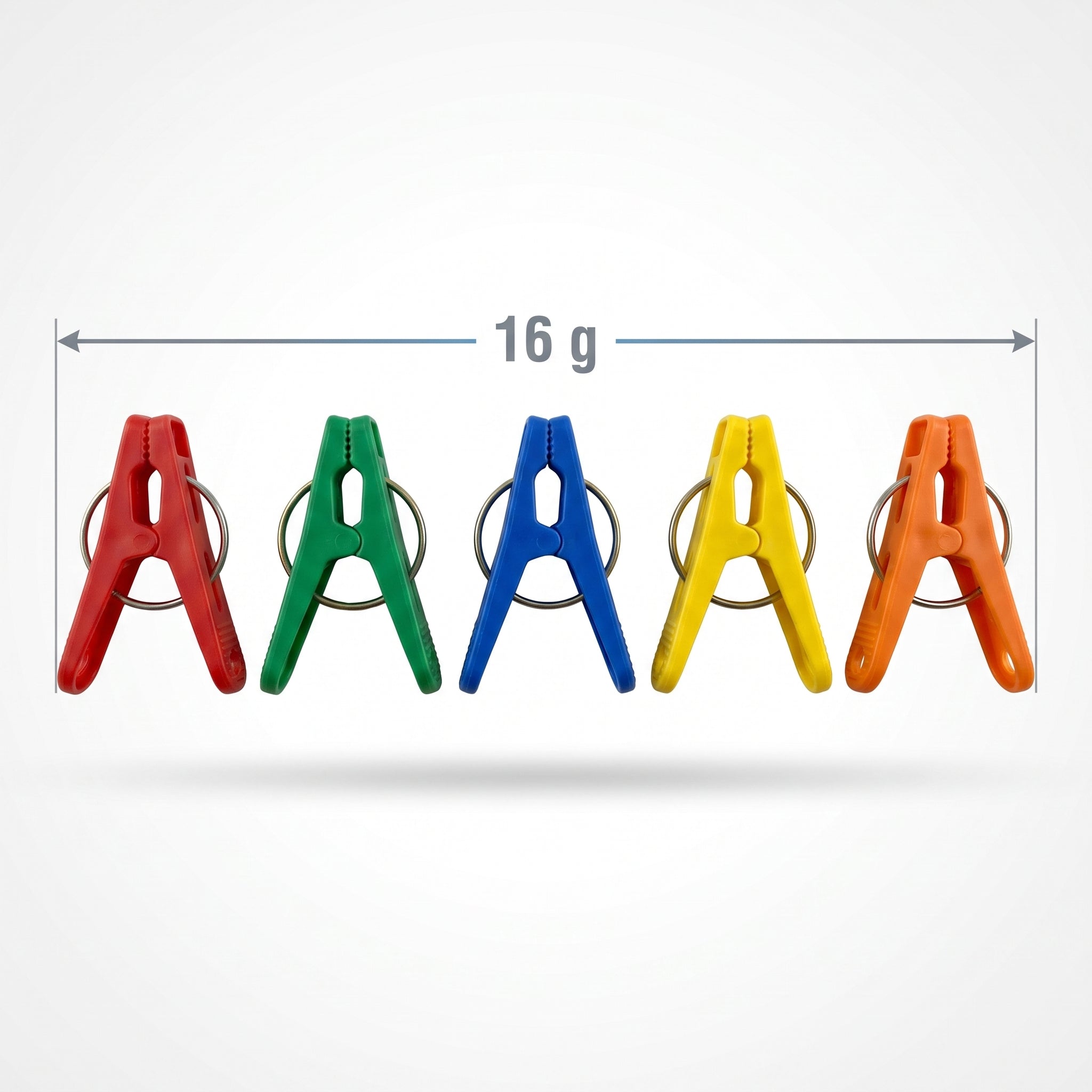50-Pack Balloon Clip and Weight Set