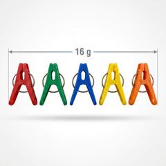 50-Pack Balloon Clip and Weight Set