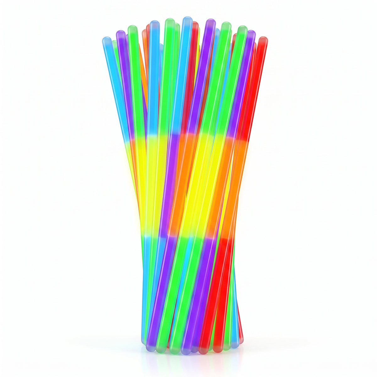 Tricolor Glow Stick Party Pack - 20 Count