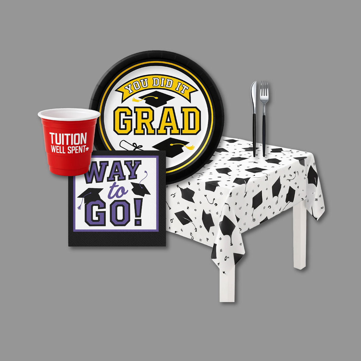 Graduation Tableware