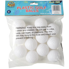 Plastic Golf Balls