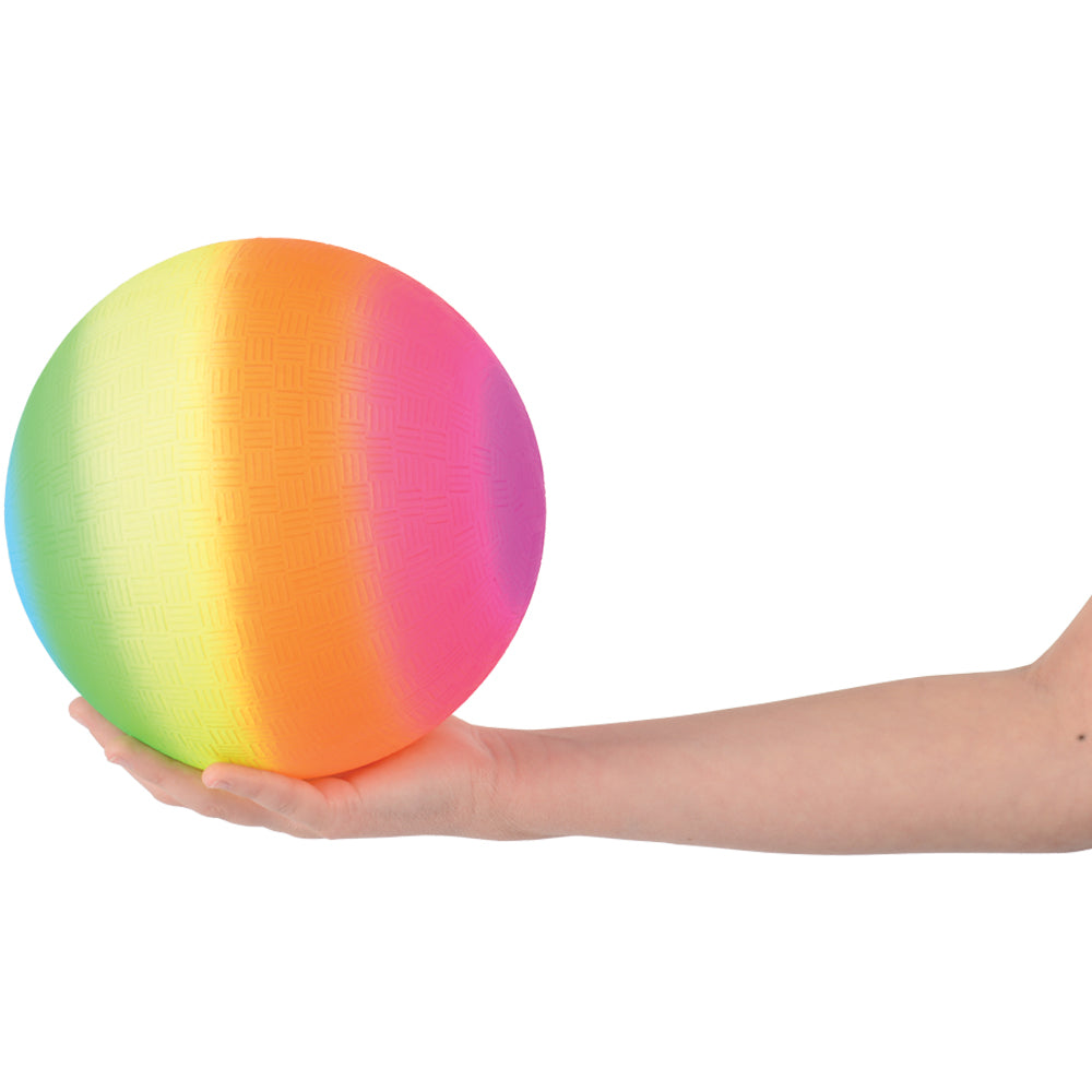 Rainbow Pvc Playground Balls/5 In