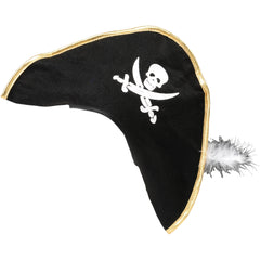 Pirate Hat W/Feather