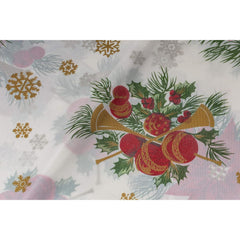 Holiday Printed Plastic Table Skirt | Case of 48