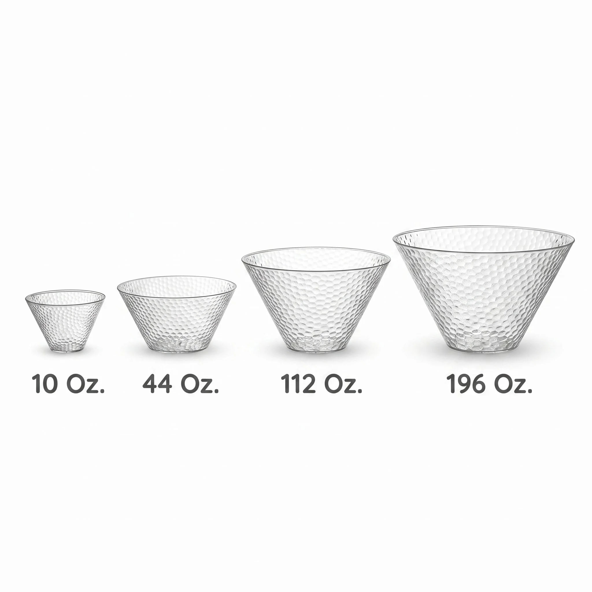 Hammered Serving Bowl - 196 Oz