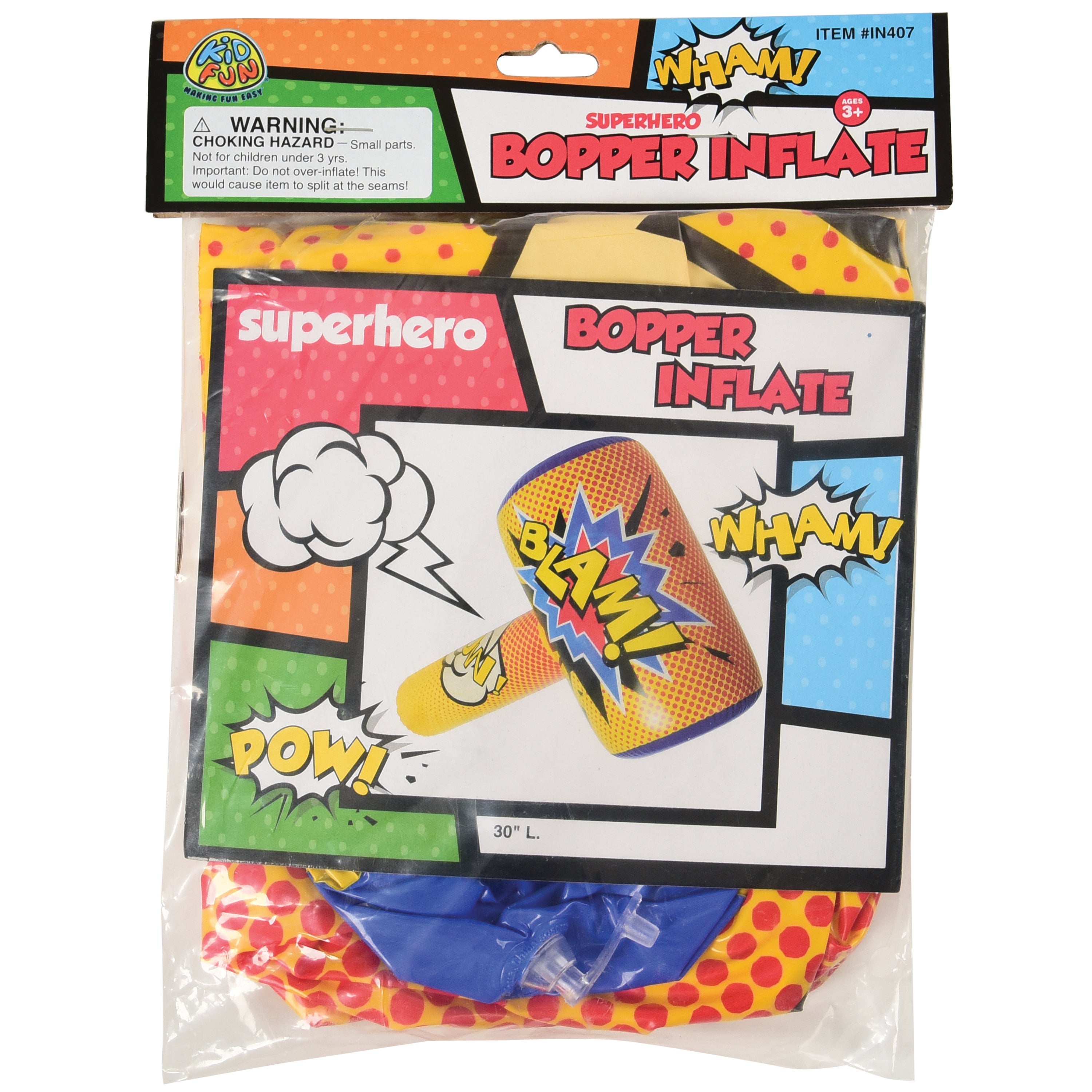 Superhero Bopper Inflate