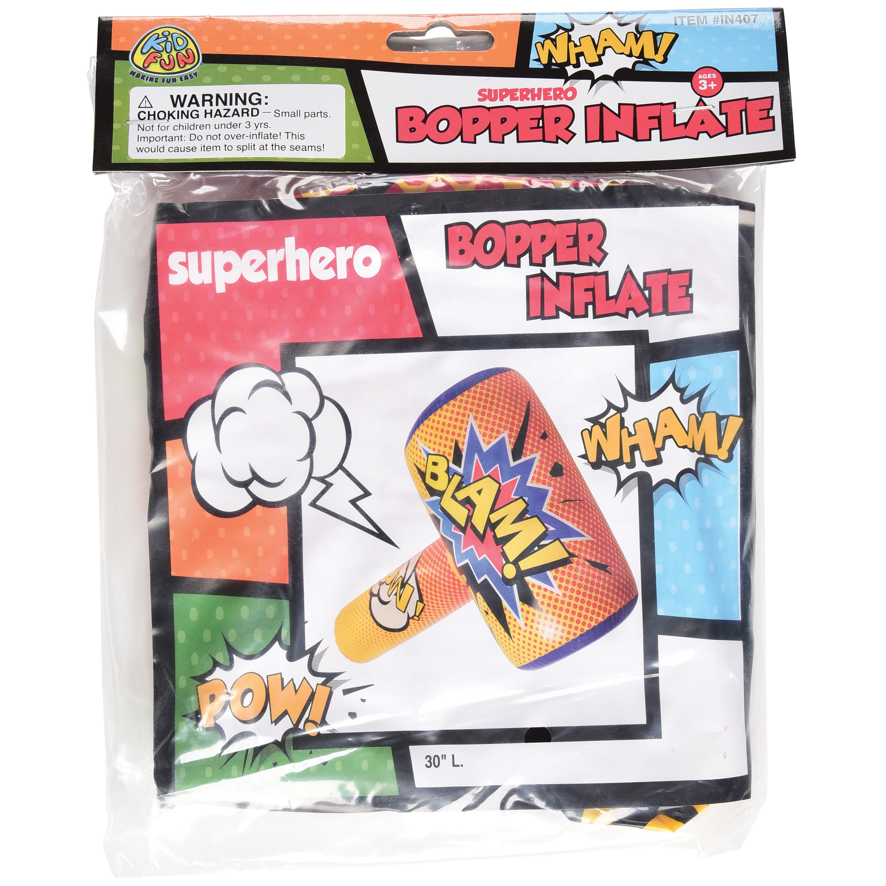 Superhero Bopper Inflate