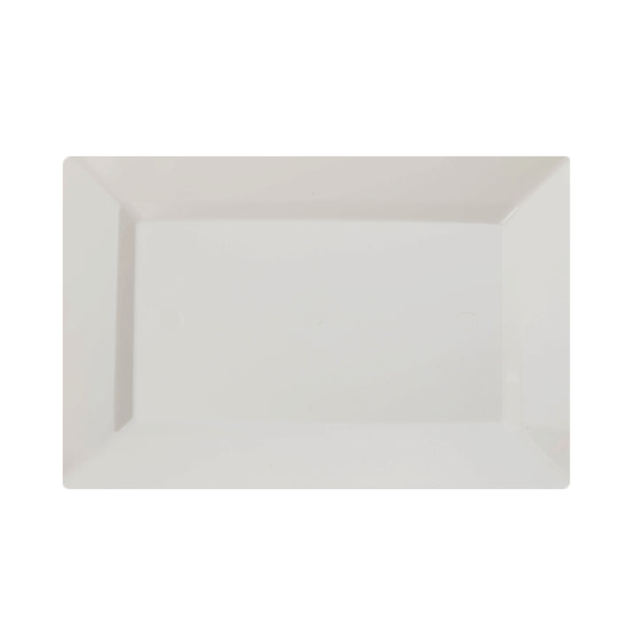 11.5 In. Ivory Rectangular Plates | 10 Count