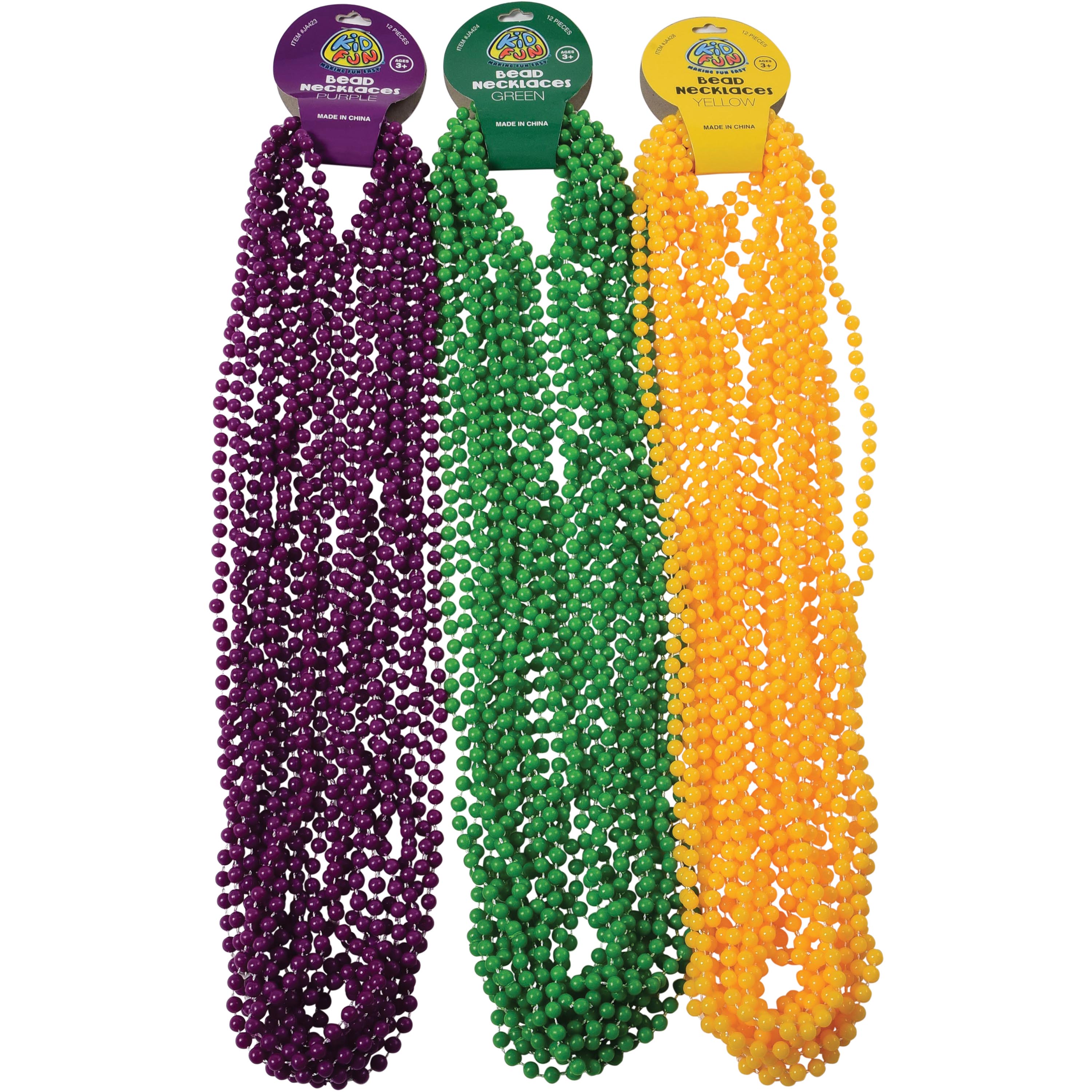 Bead Necklaces/Purple