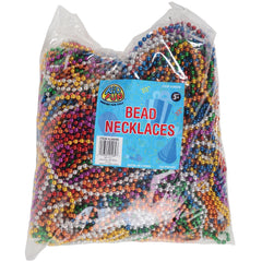 Metallic Bead Necklaces/6Mm (Sold By Gross)