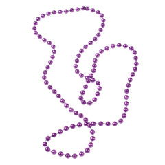 Metallic Bead Necklaces/Purple