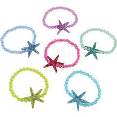 Starfish Bracelets/6 Per Pkg