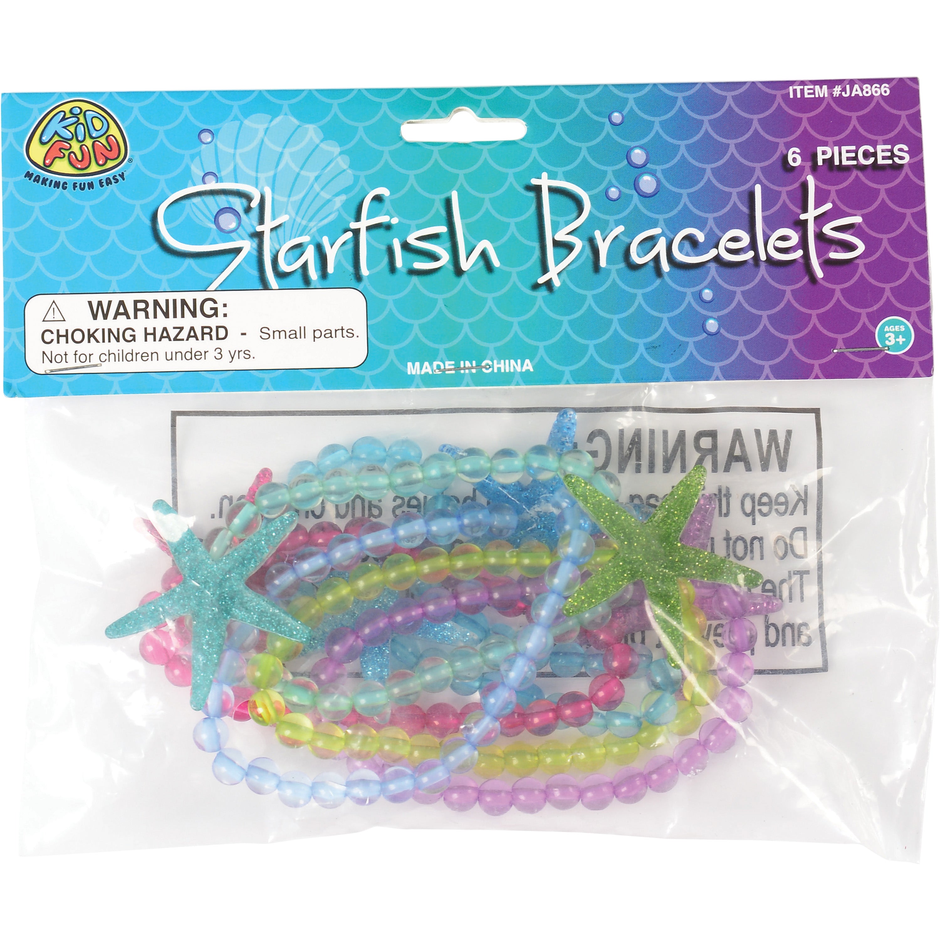 Starfish Bracelets/6 Per Pkg