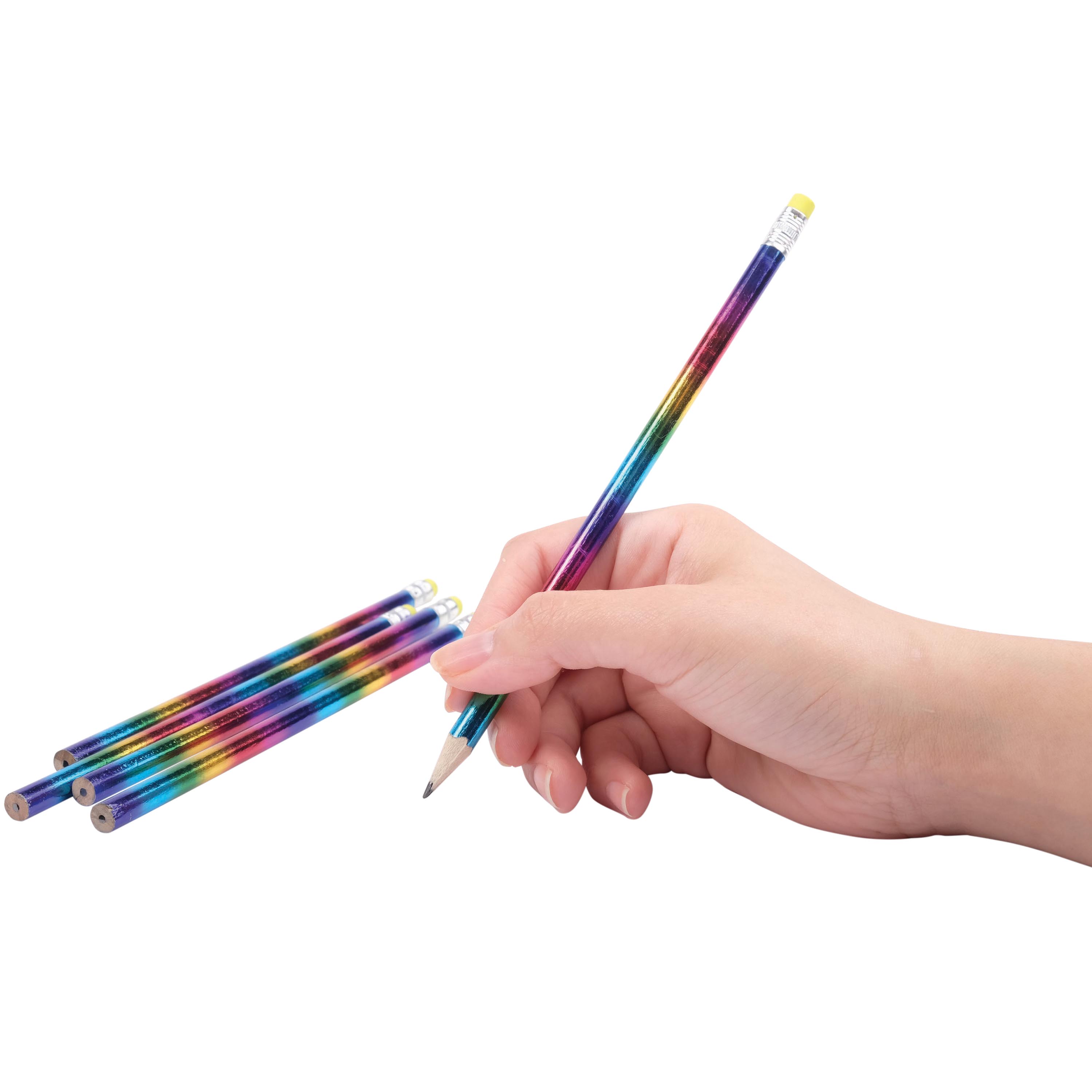 Metallic Rainbow Pencils