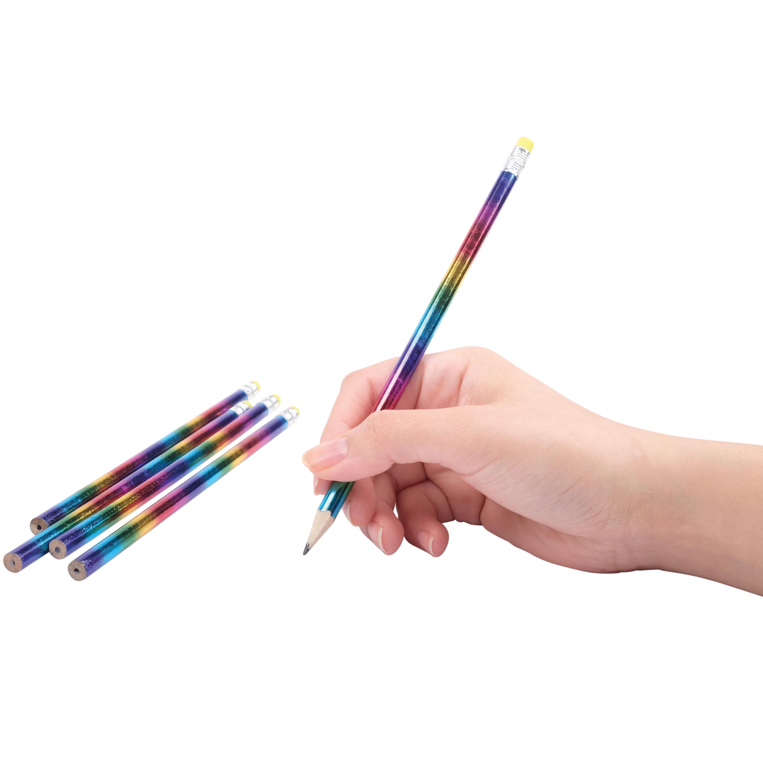 Metallic Rainbow Pencils