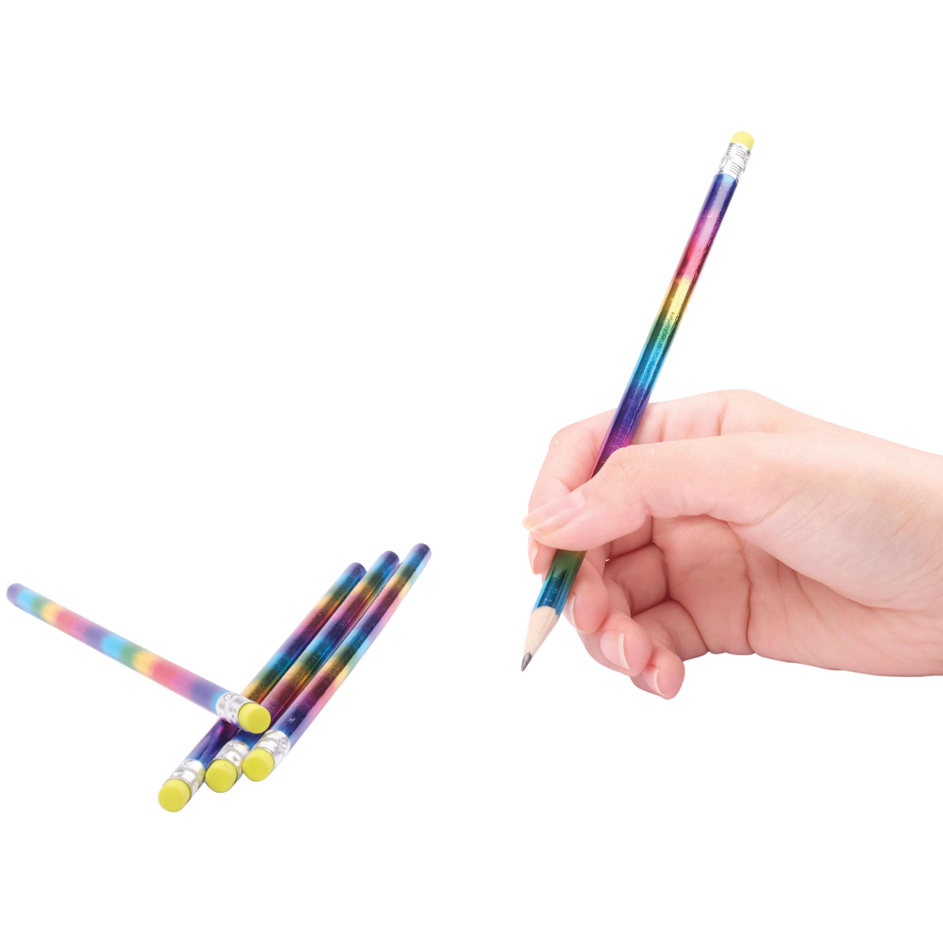 Metallic Rainbow Pencils