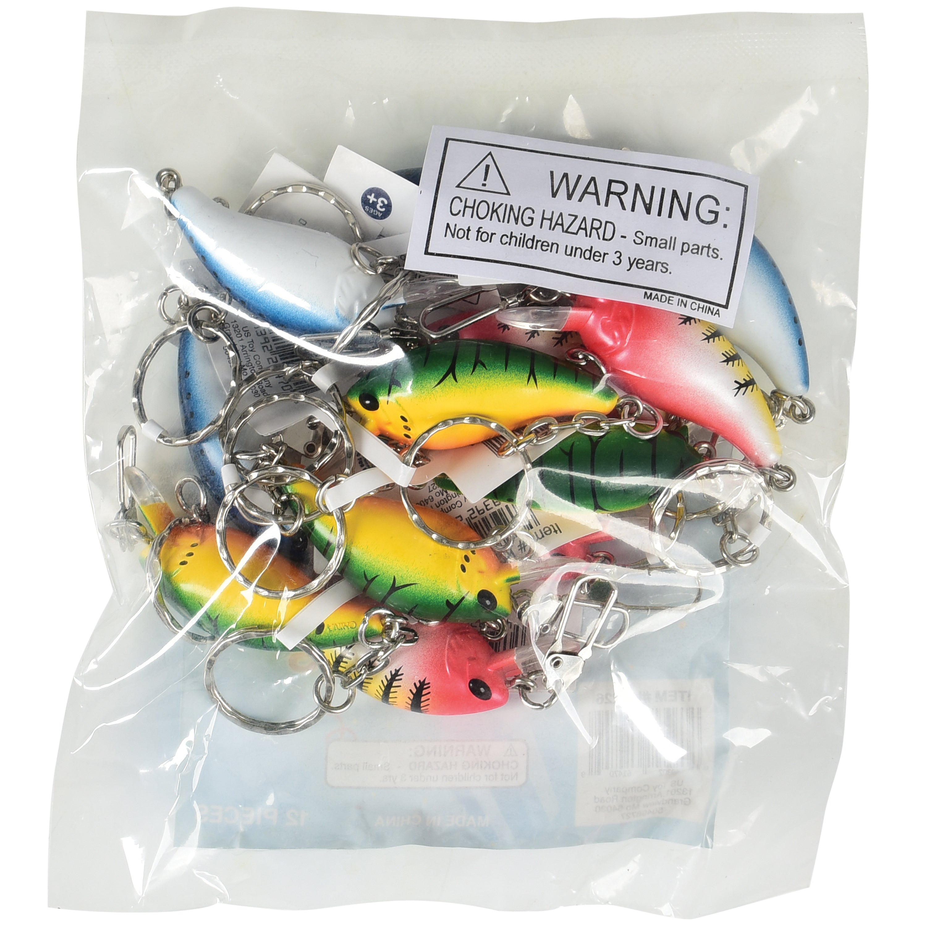 Fish Lure Keychains