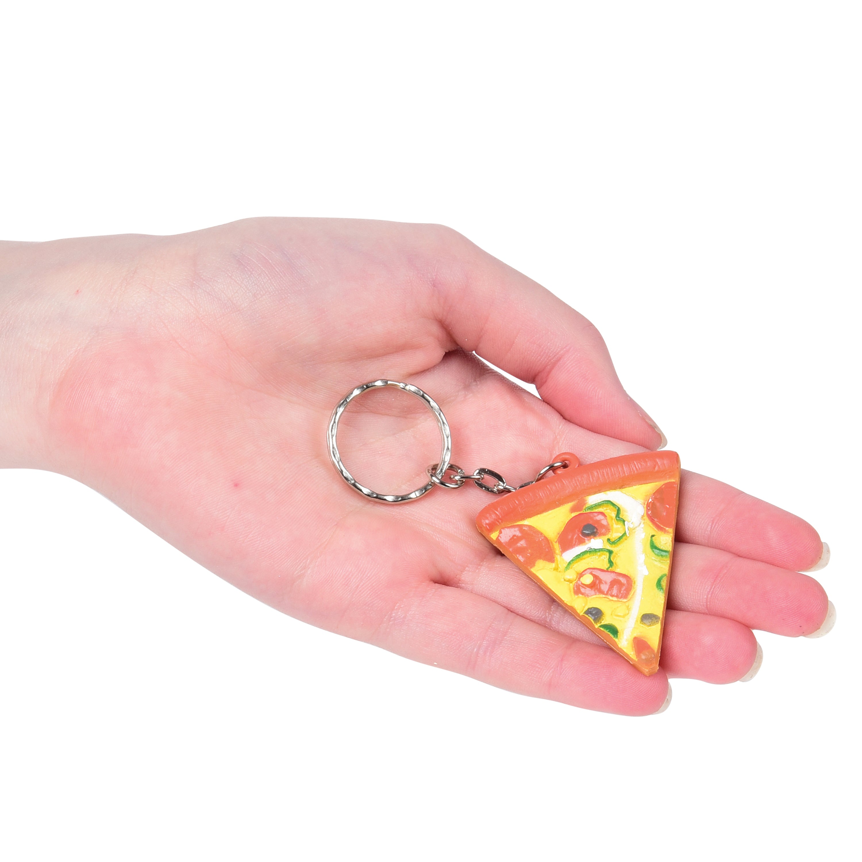 Pizza Keychains