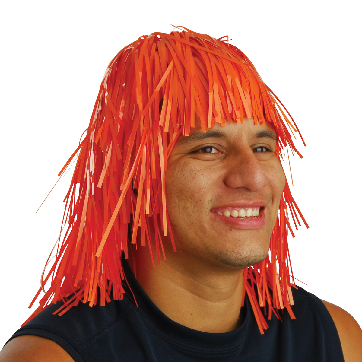 Foil Wig/Orange