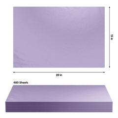 LAVENDER TISSUE REAM 15"X 20"- 480 SHEETS