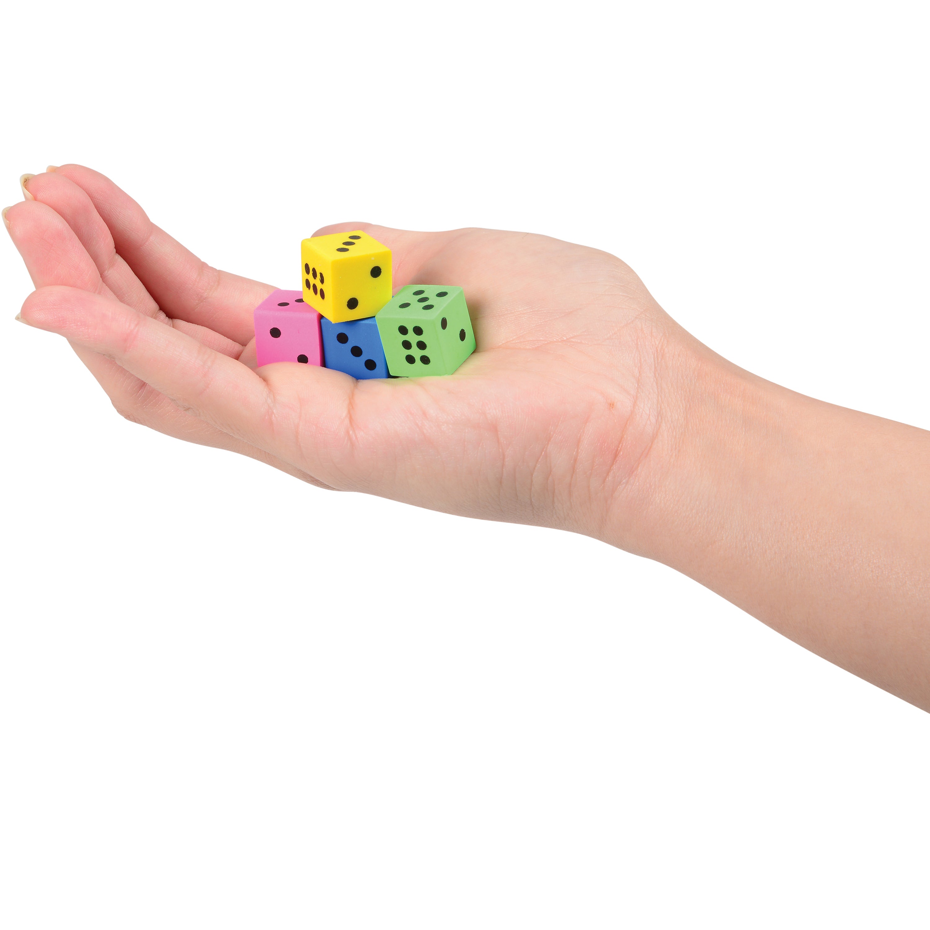 Dice Erasers (Sold By Gross)