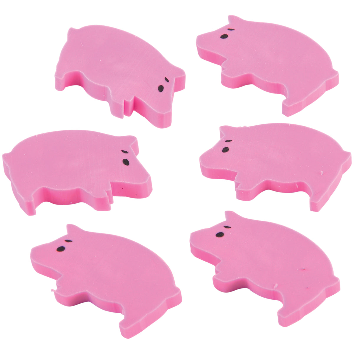 Mini Pig Erasers (Sold By Gross)