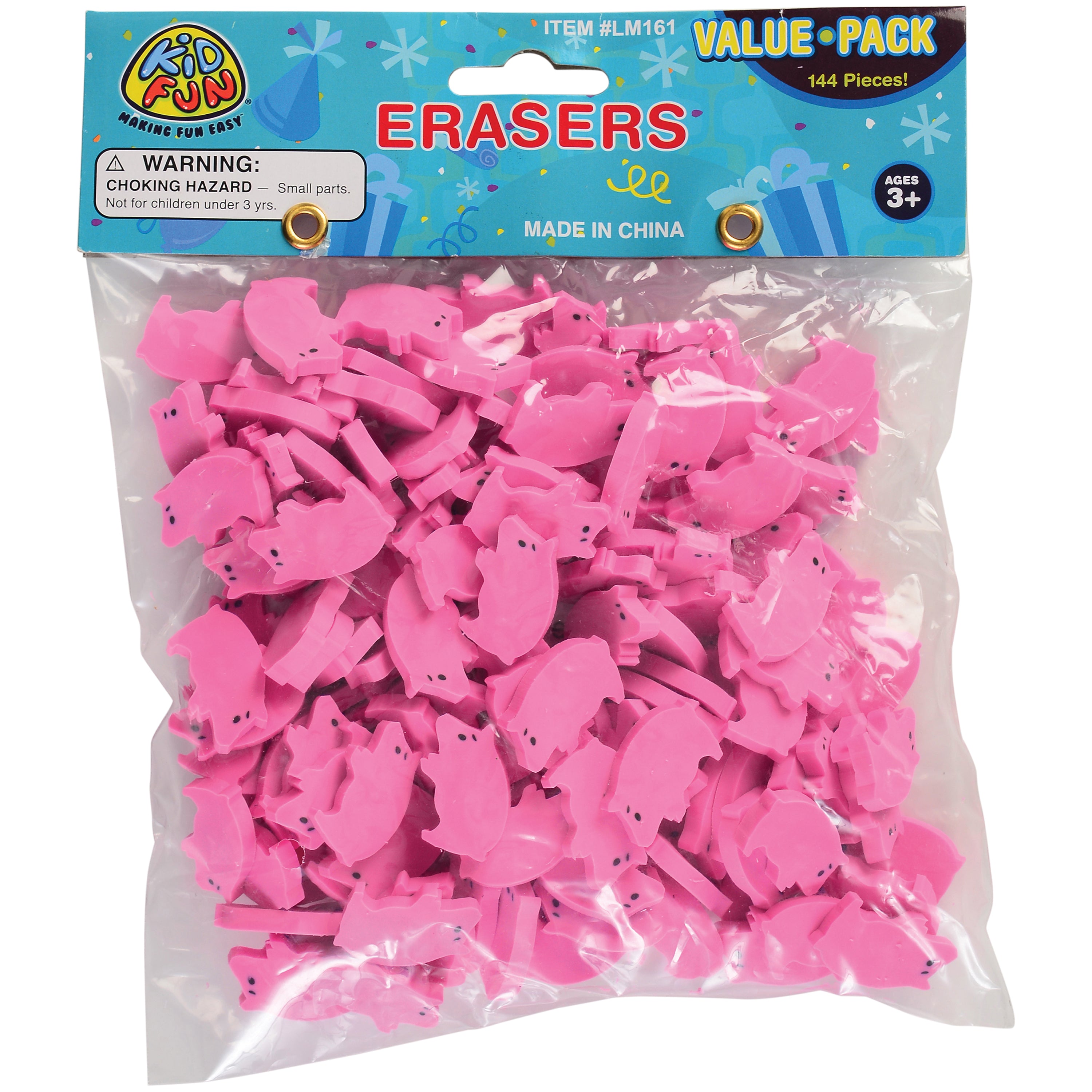 Mini Pig Erasers (Sold By Gross)