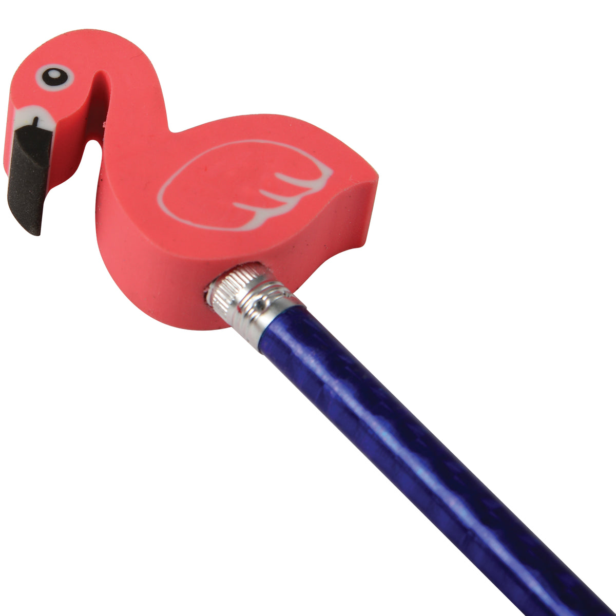 Flamingo Eraser Pencil Toppers