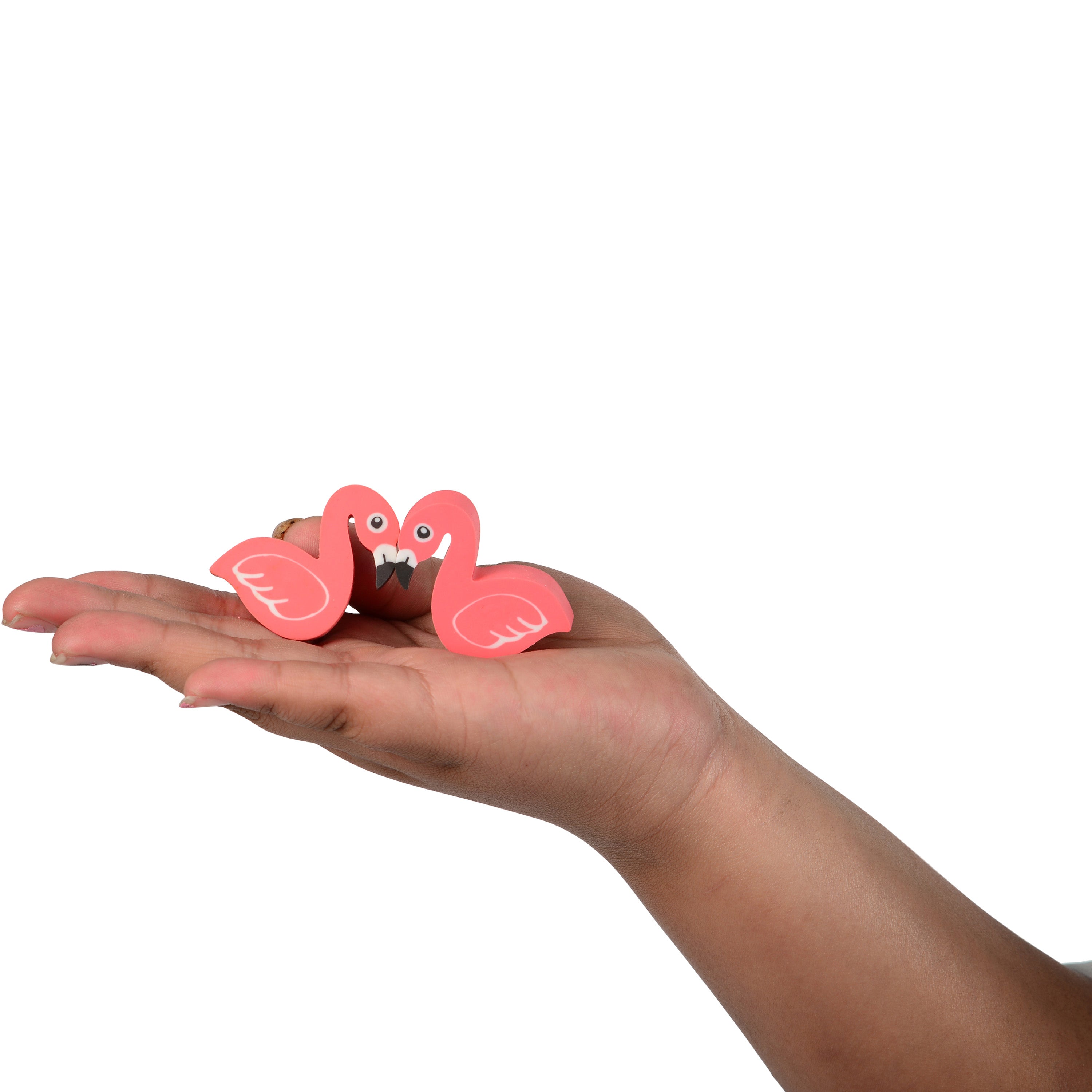 Flamingo Eraser Pencil Toppers