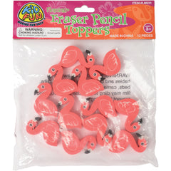 Flamingo Eraser Pencil Toppers