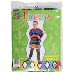 Colorful Economy Poncho/Child