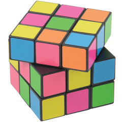 Neon Puzzle Cubes