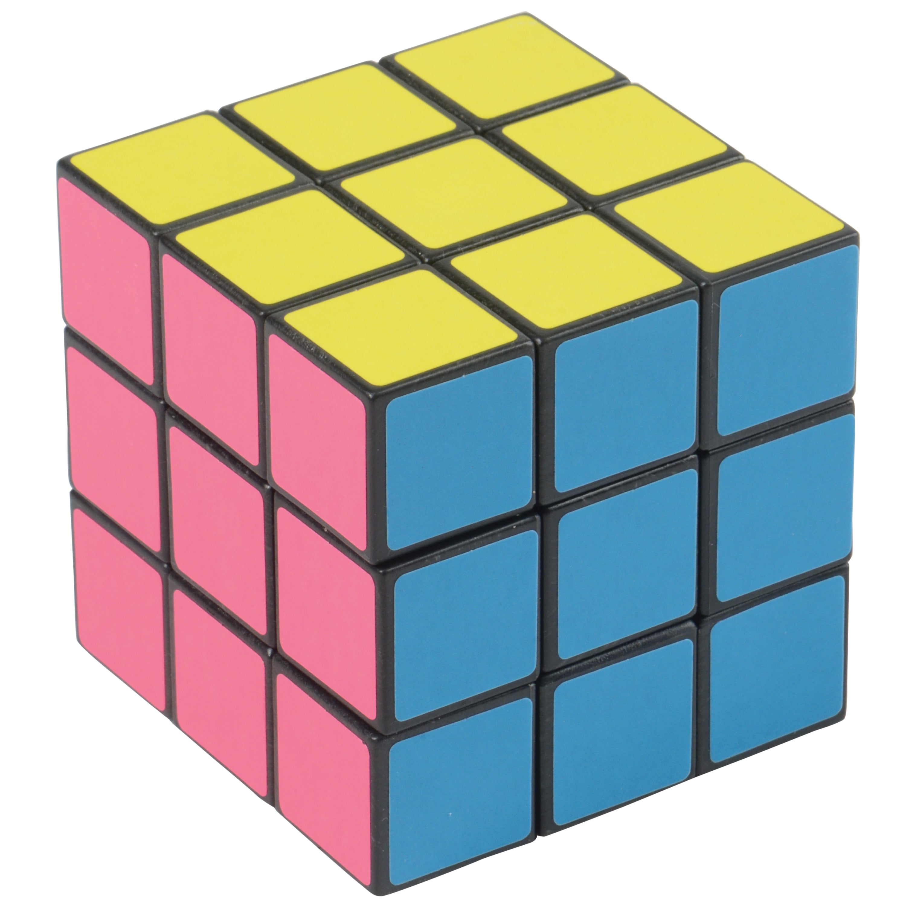 Neon Puzzle Cubes