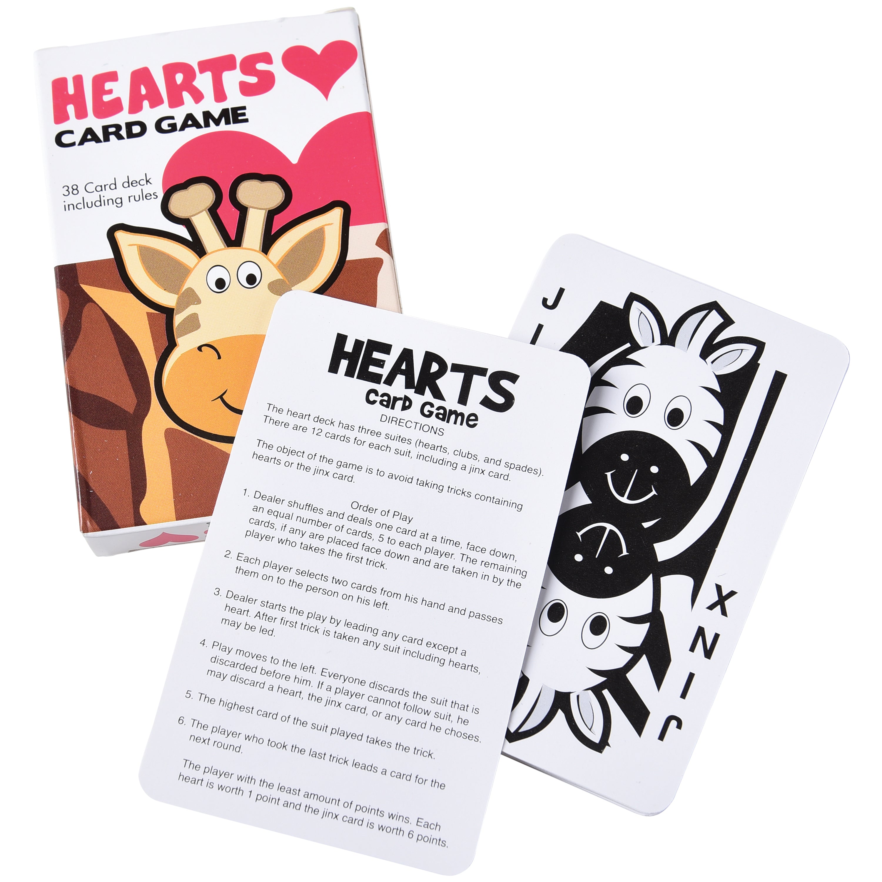 Old Maid & Hearts Value Card Games