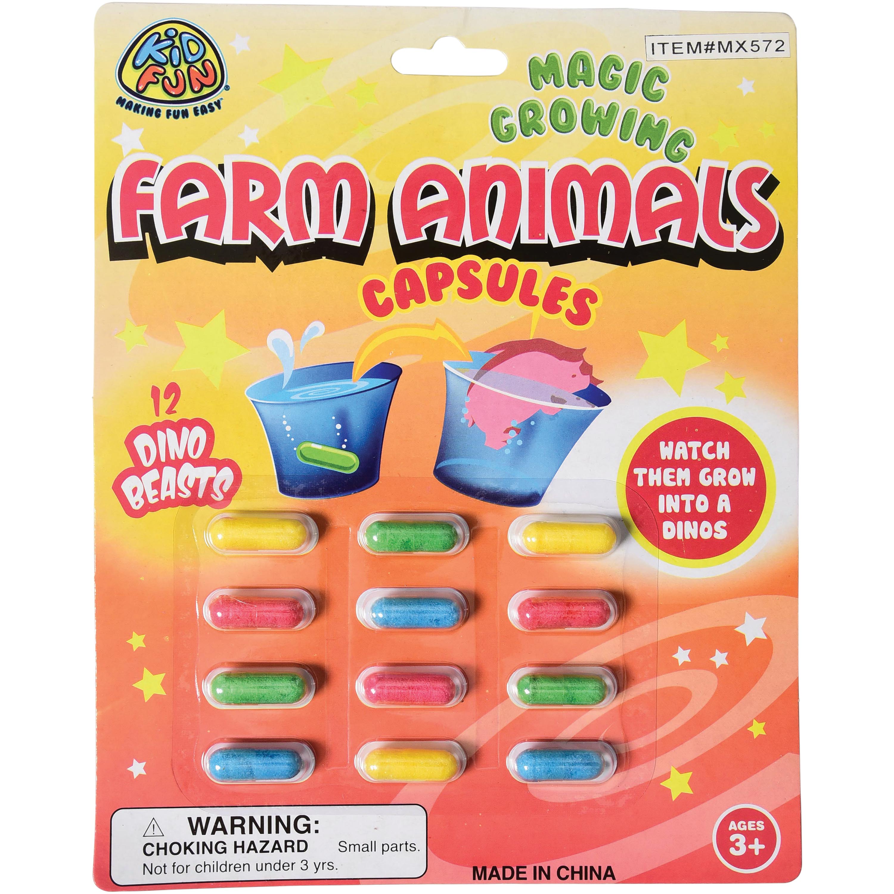 Magic Grow Farm Animal Capsules