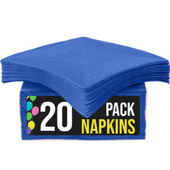 Dark Blue Luncheon Napkins | 20 Count