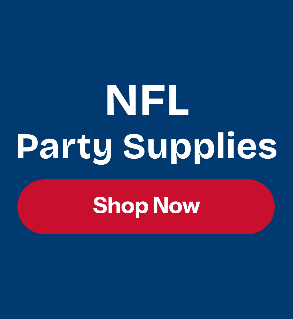 NFL Party Supplies - Shop Now