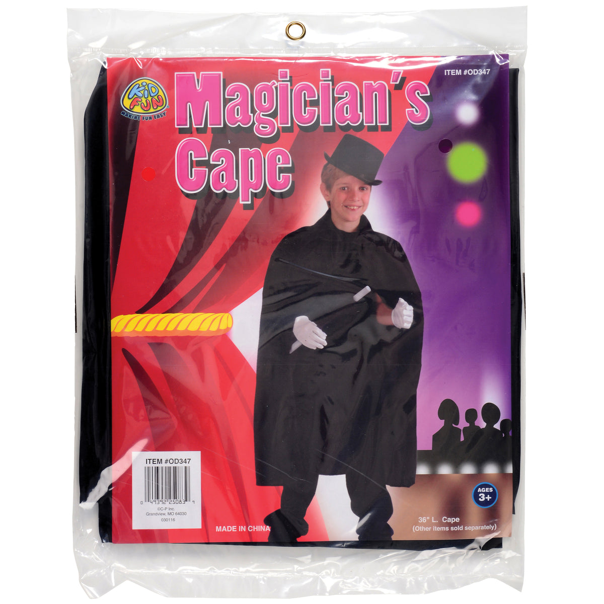 Magician'S Black Cape