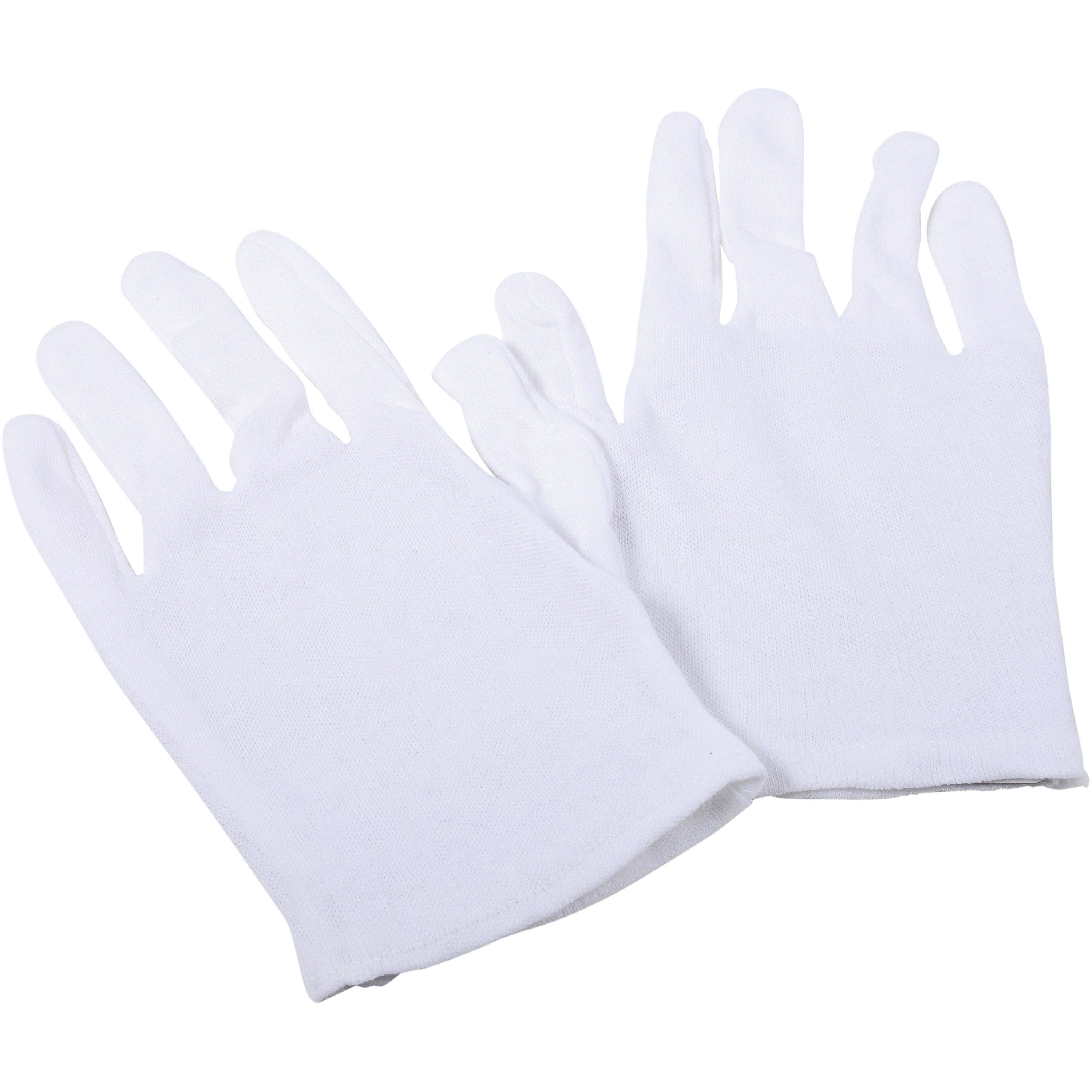 Adult Size White Gloves/1 Pair