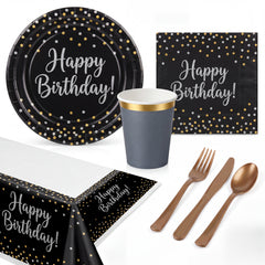 153 Pcs Birthday Elegance Party Kit - For 20 Guests
