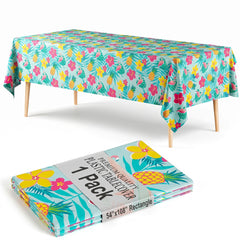 Summer Luau Table Cover - 54" x 108"