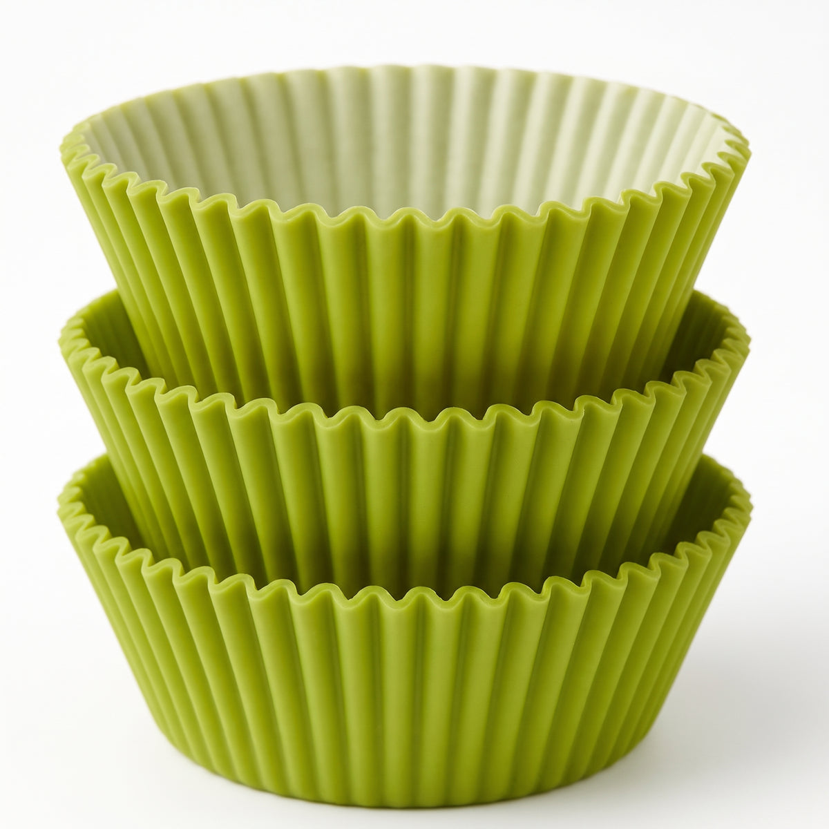 Kiwi Green Solid Baking Cups - 75 Pack