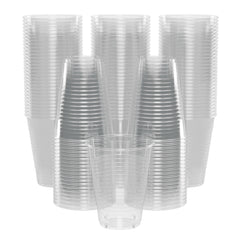 12 Oz. Clear Plastic Cups | 100 Count