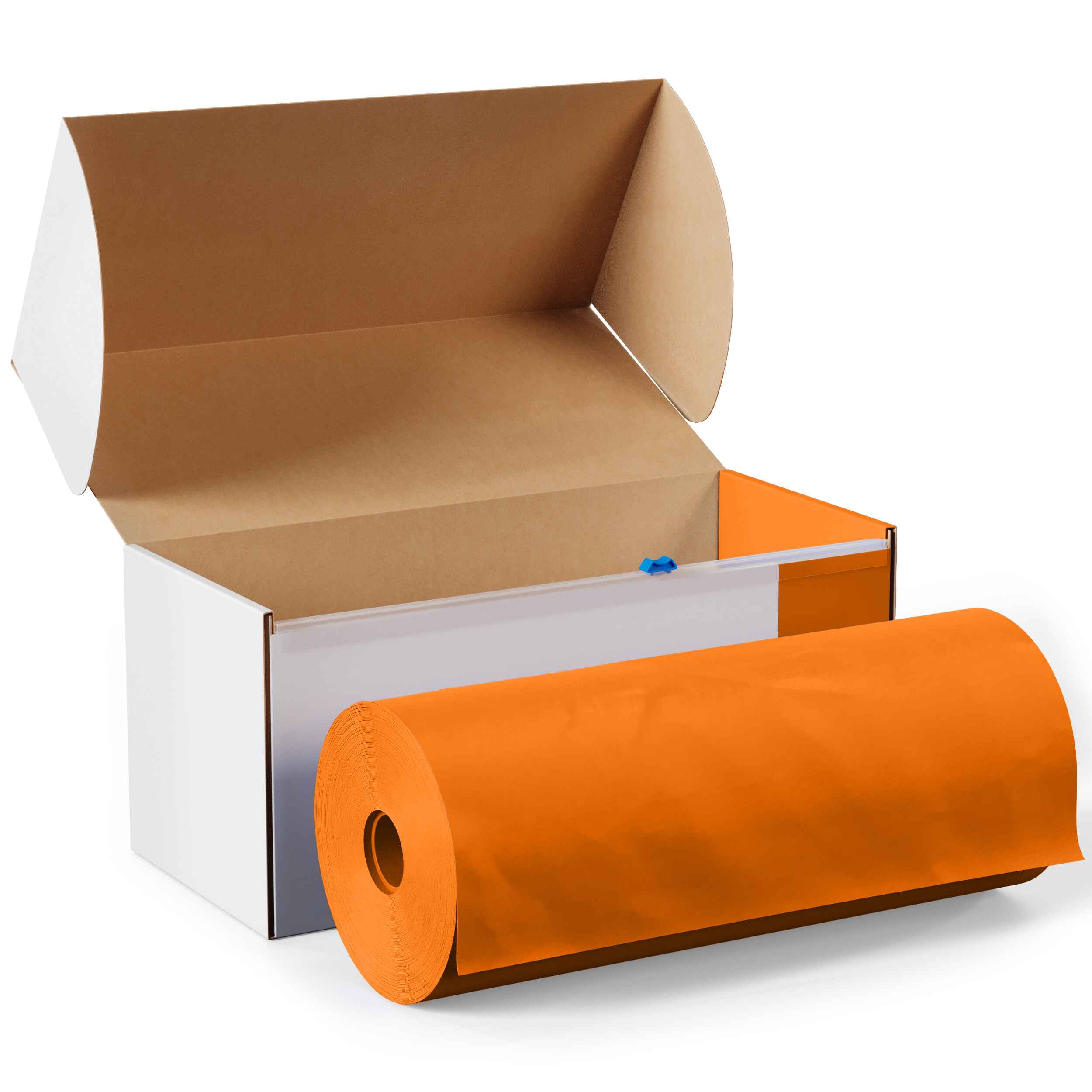 54 In. x 100 Ft. Cut To Size Table Roll | Orange