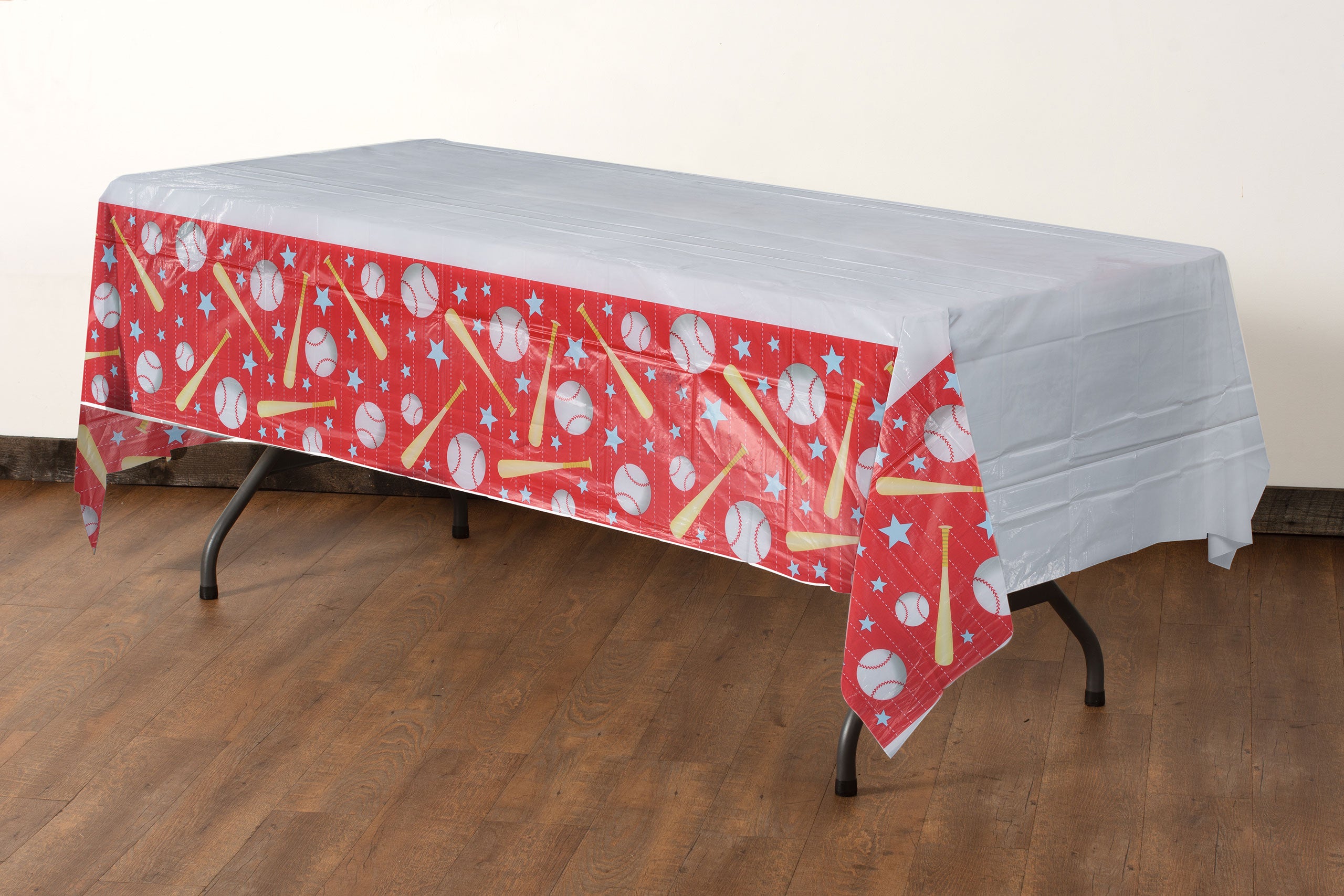 Baseball Print Table Cover