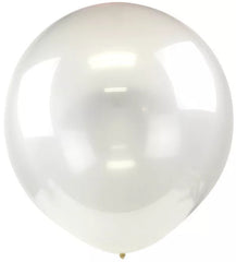 Clear- 1/36' Single Pack Latex Balloon