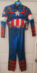 Marvel Captain America Boys Halloween Costume - Child M (8-10)