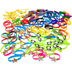 Rubber Bracelet Asst/96 Per Pk